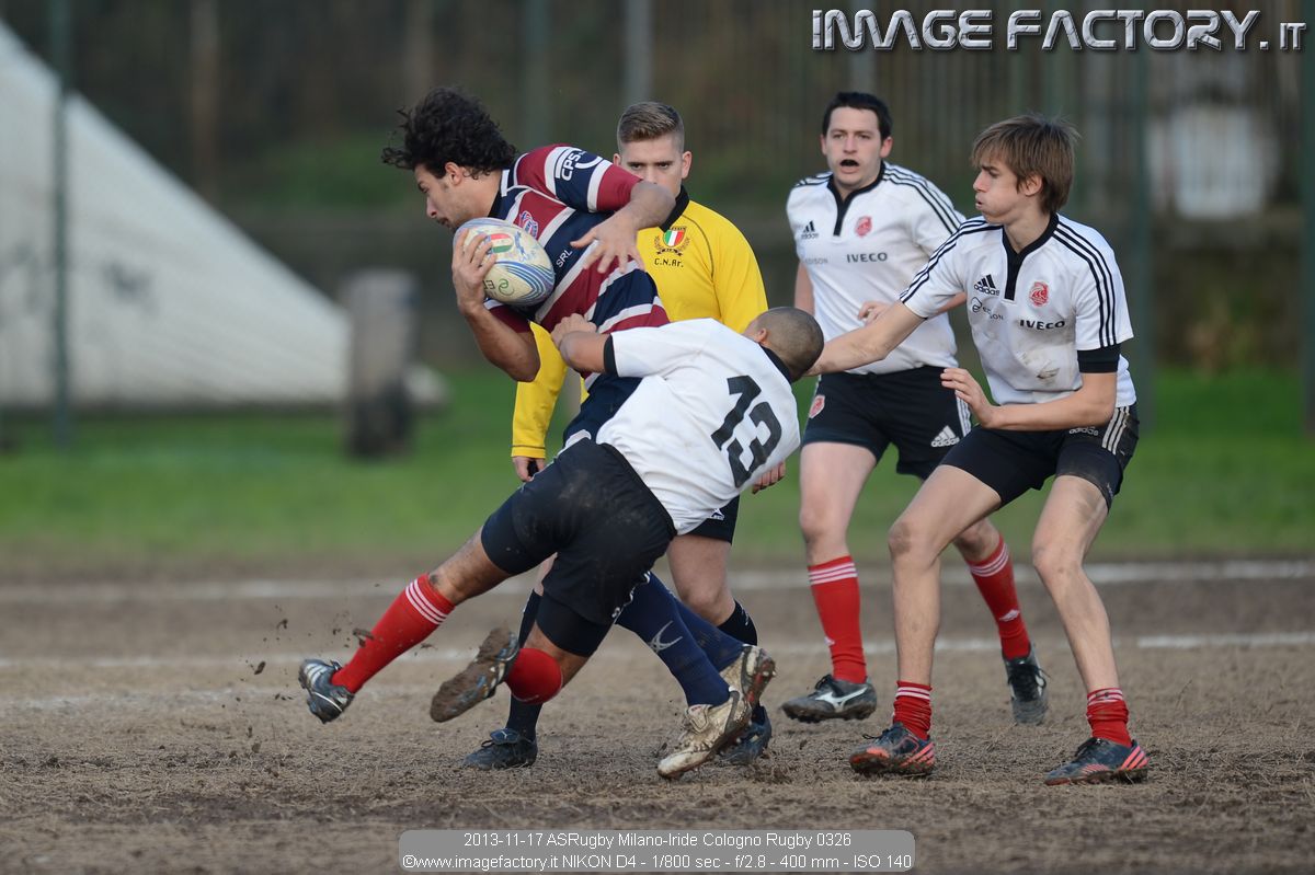 2013-11-17 ASRugby Milano-Iride Cologno Rugby 0326